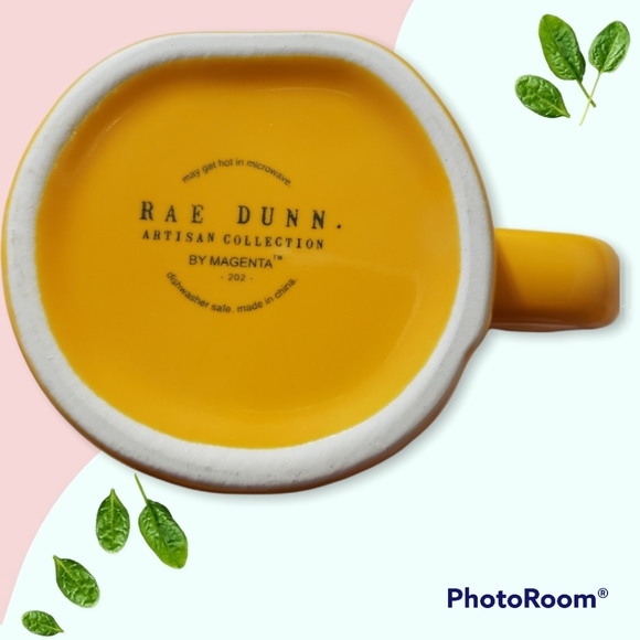 🆕️ Rae Dunn PRETTY MOM Sunflower🌻 Topper/Lid Canary Yellow 💛 Mug Cup - Picture 11 of 14